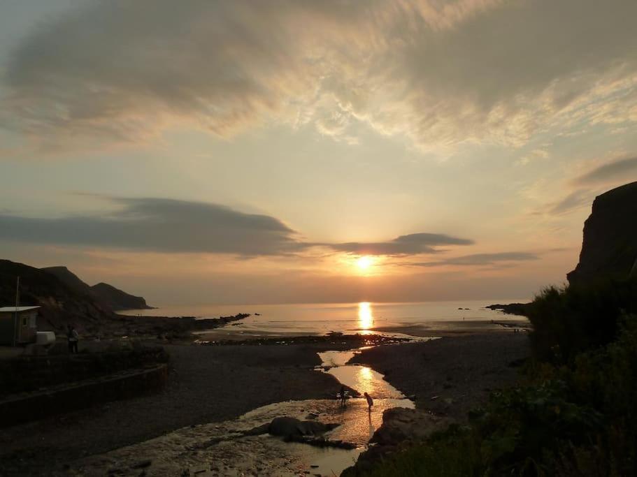 Kiberick Cottage At Crackington Haven, Near Bude And Boscastle, Cornwall Exteriör bild